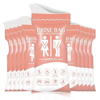 Disposable Urine Bag,12 Pcs 800ml For Travel, Emergency | Parcelamento Sem Juros - View #4