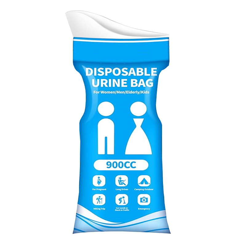 900ml 一次性旅行尿袋－男女適用車用緊急便器
