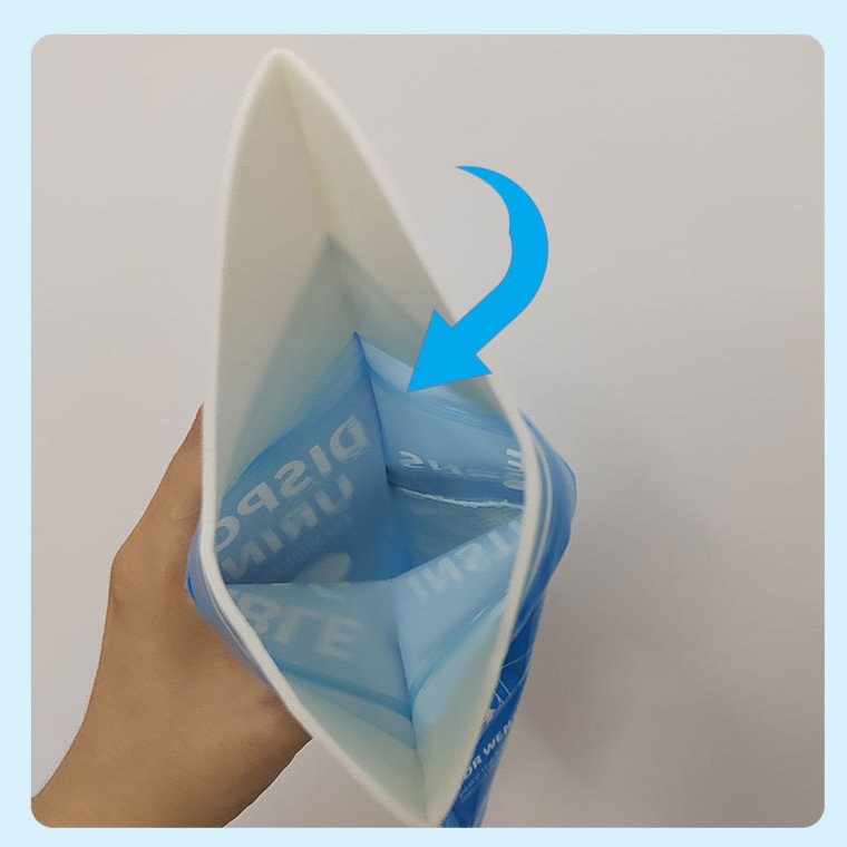 900ml 一次性旅行尿袋－男女適用車用緊急便器
