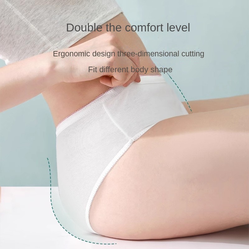 Disposable Travel Underwear – Sterile, Individually Wrapped Briefs for Men & Women